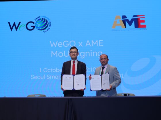 WeGO and AME Sign MoU and Celebrate New Membership at Seoul Smart Life ...